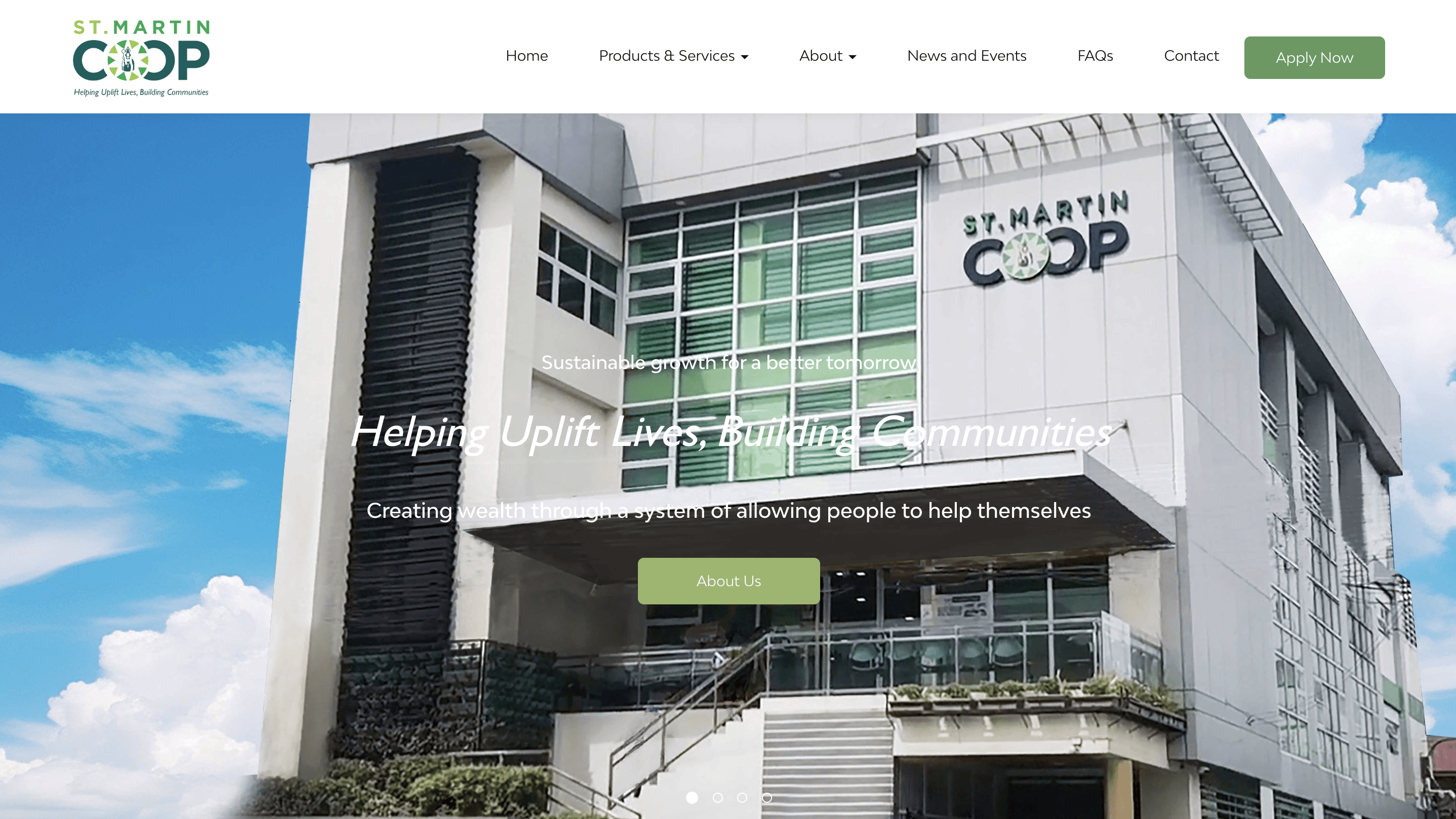 St Martin COOP screenshot