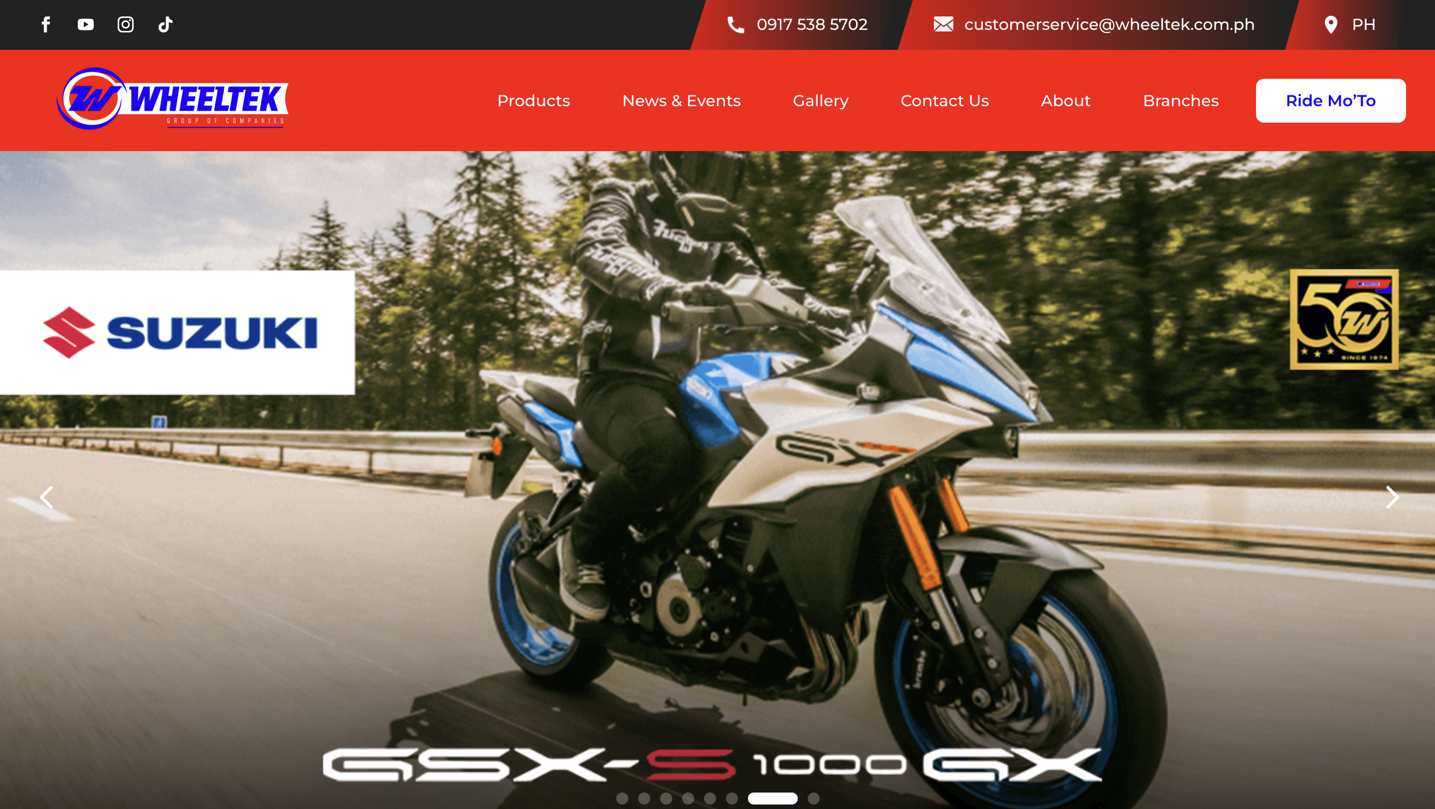 Wheeltek screenshot