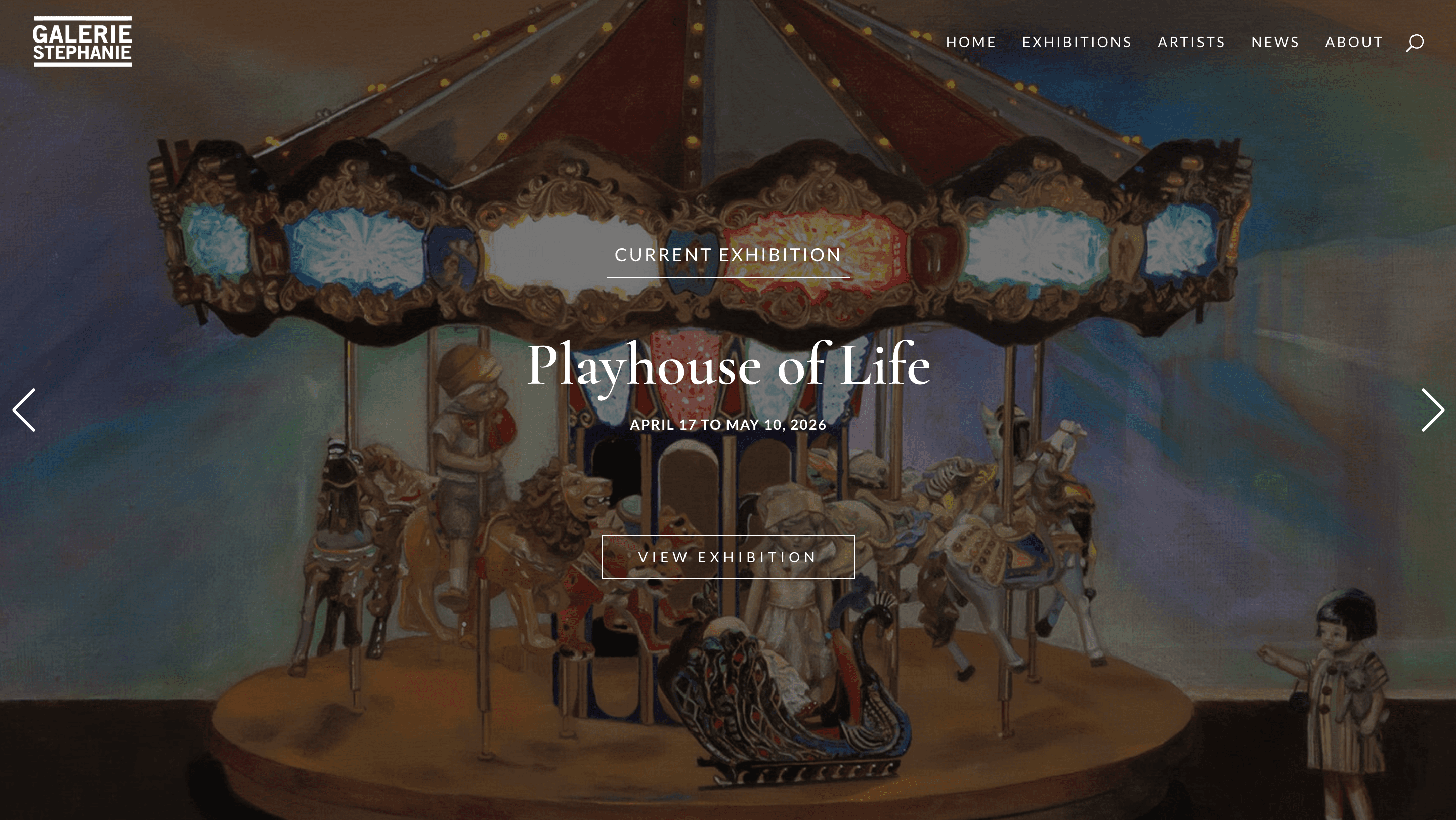Galerie Stephanie screenshot