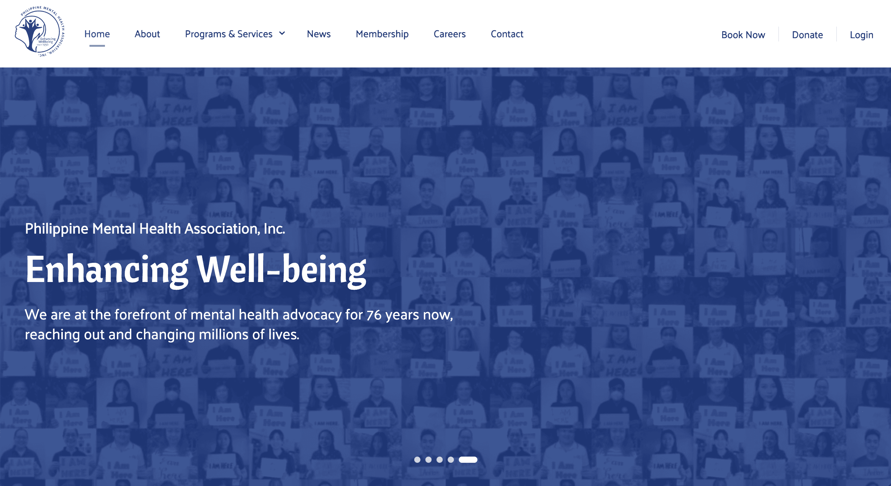 Philippine Mental Health Association, Inc. screenshot